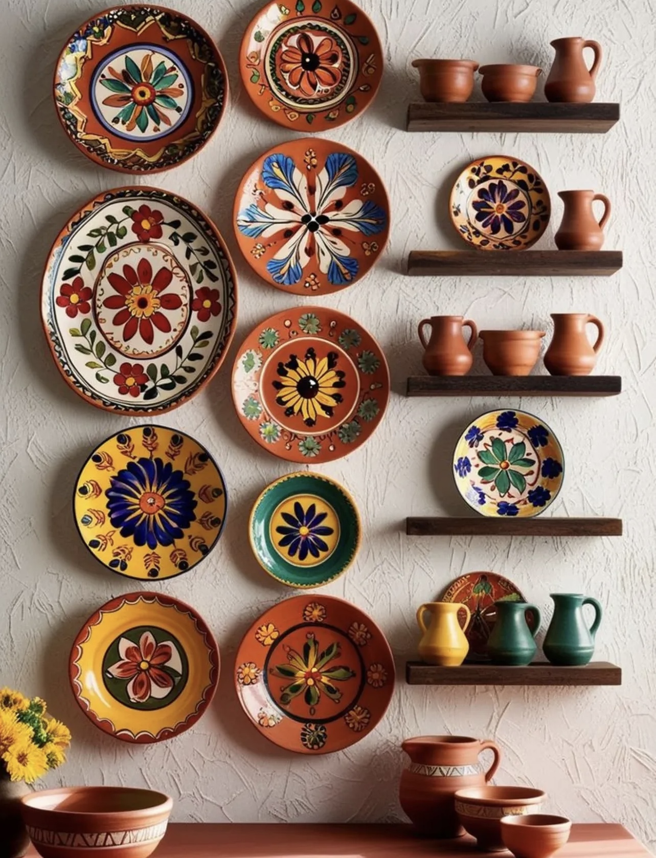 دیوارکوب ۱۱ تیکه تمامی دیوارکوب ها در ابعاد ۱۵،۲۵