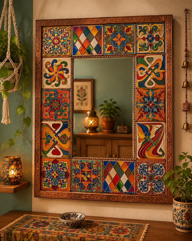 آینه شیک سنتی